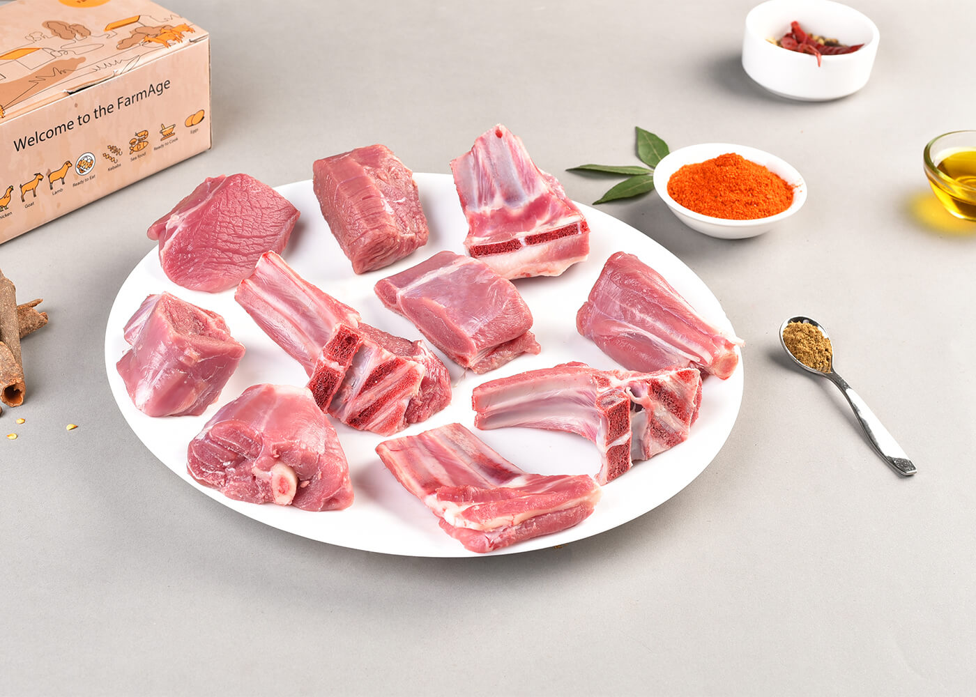 Goat Curry Cut (Shoulder, Chaamp, Puth)